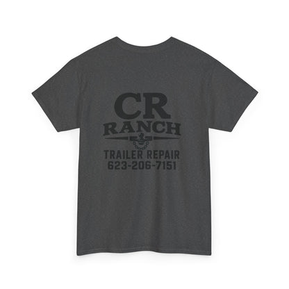 CR Ranch Trailer Repair T-Shirt — Logo Tee with Phone Number
