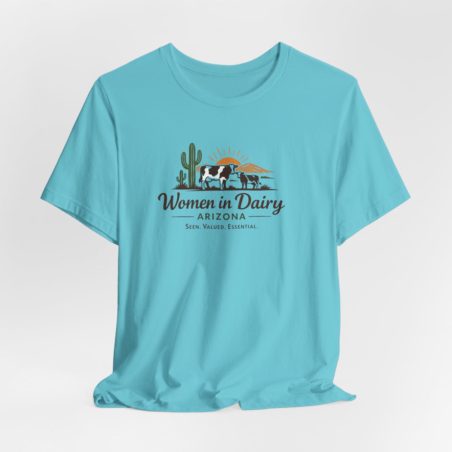 Women in Dairy Arizona T-Shirt Heather