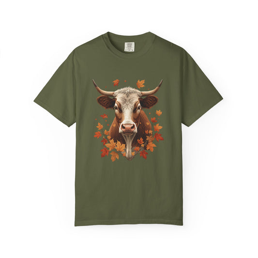 Autumn Beef Cow Graphic Tee