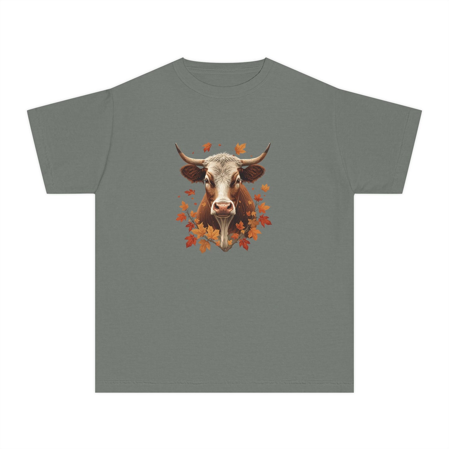 Autumn Beef Cow Youth Tee