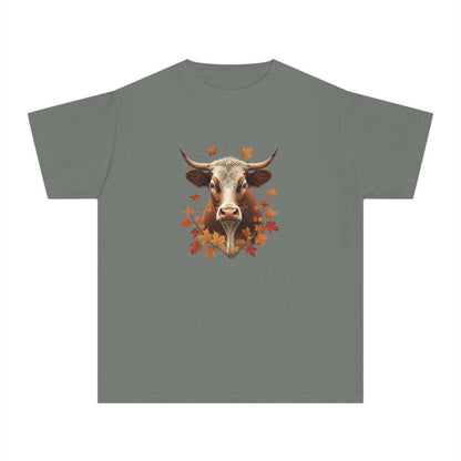 Autumn Beef Cow Youth Tee