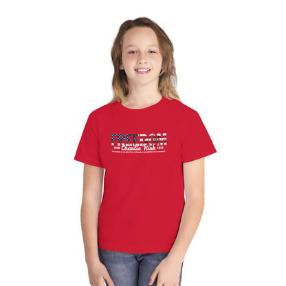 Charlie Kirk Freedom Youth Tee