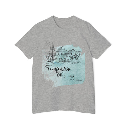 Turquoise Momma Womans Jersey T-Shirt
