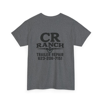 CR Ranch Trailer Repair T-Shirt — Logo Tee with Phone Number