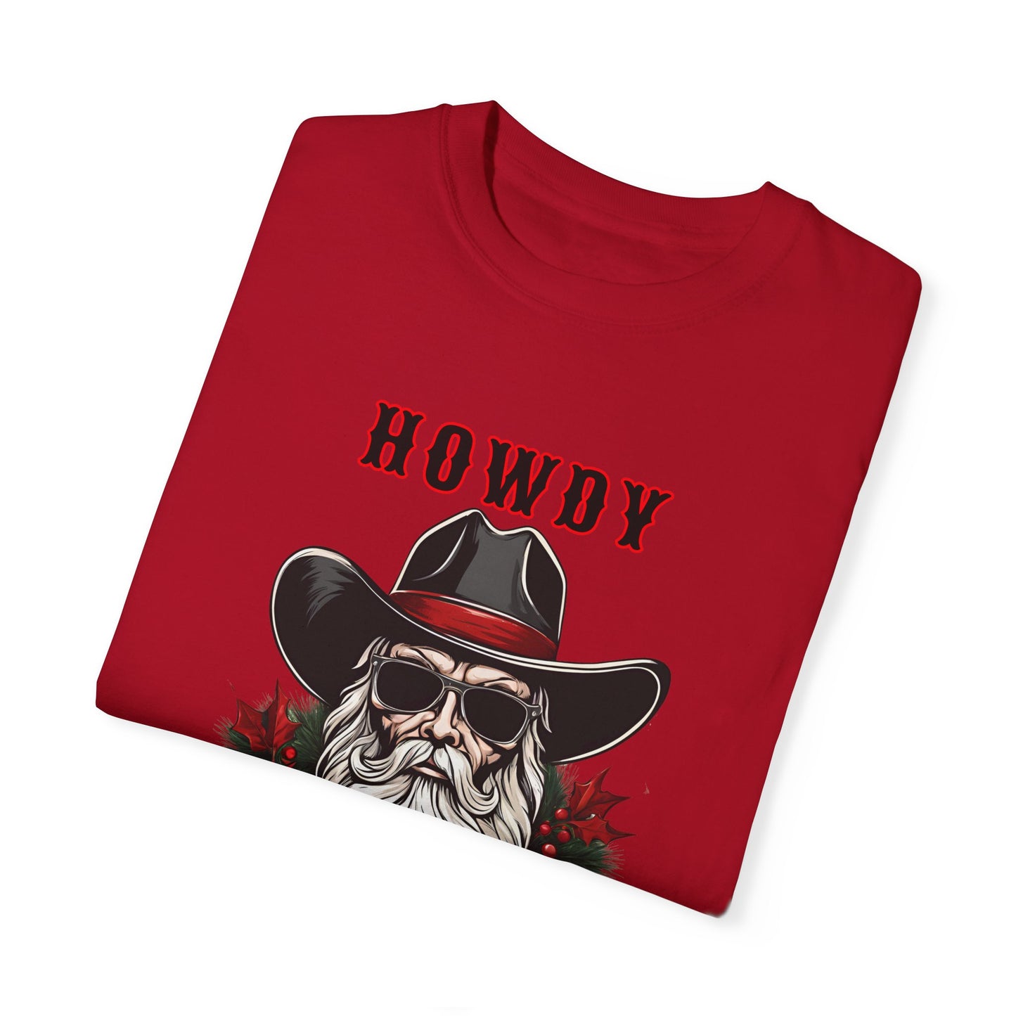 Howdy Santa Unisex T-shirt