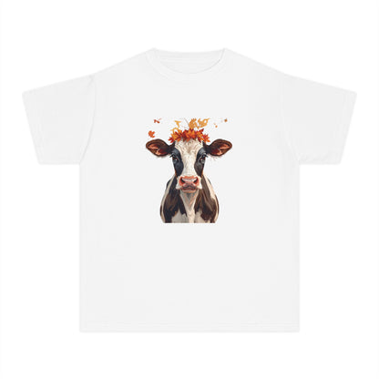 Fall Holstein Cow Youth Tee