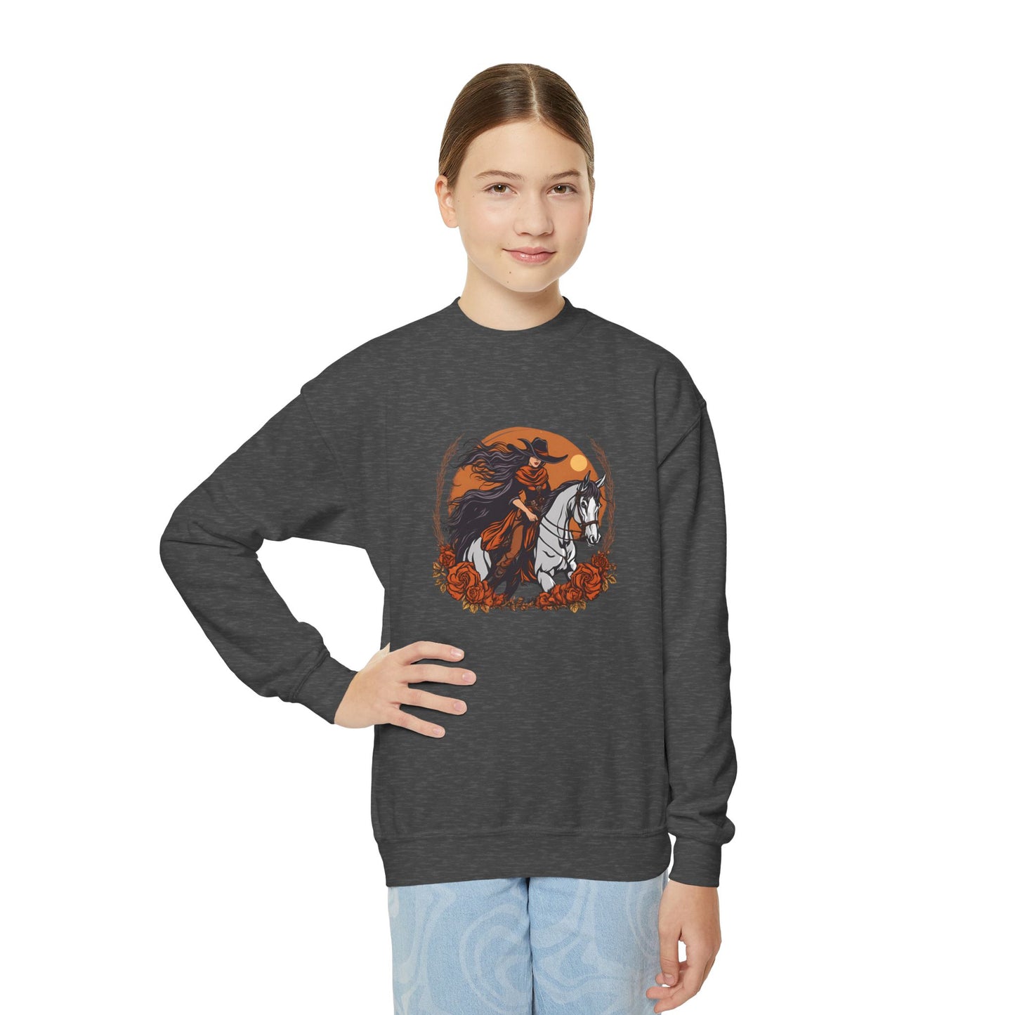 Cowgirl of the Dawn Youth Sweatshirt