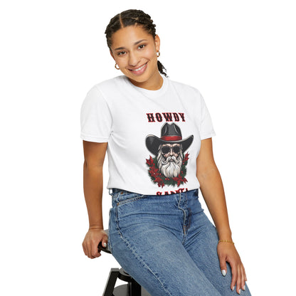 Howdy Santa Unisex T-shirt