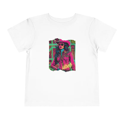 Neon Vibes Toddler Short Sleeve Tee