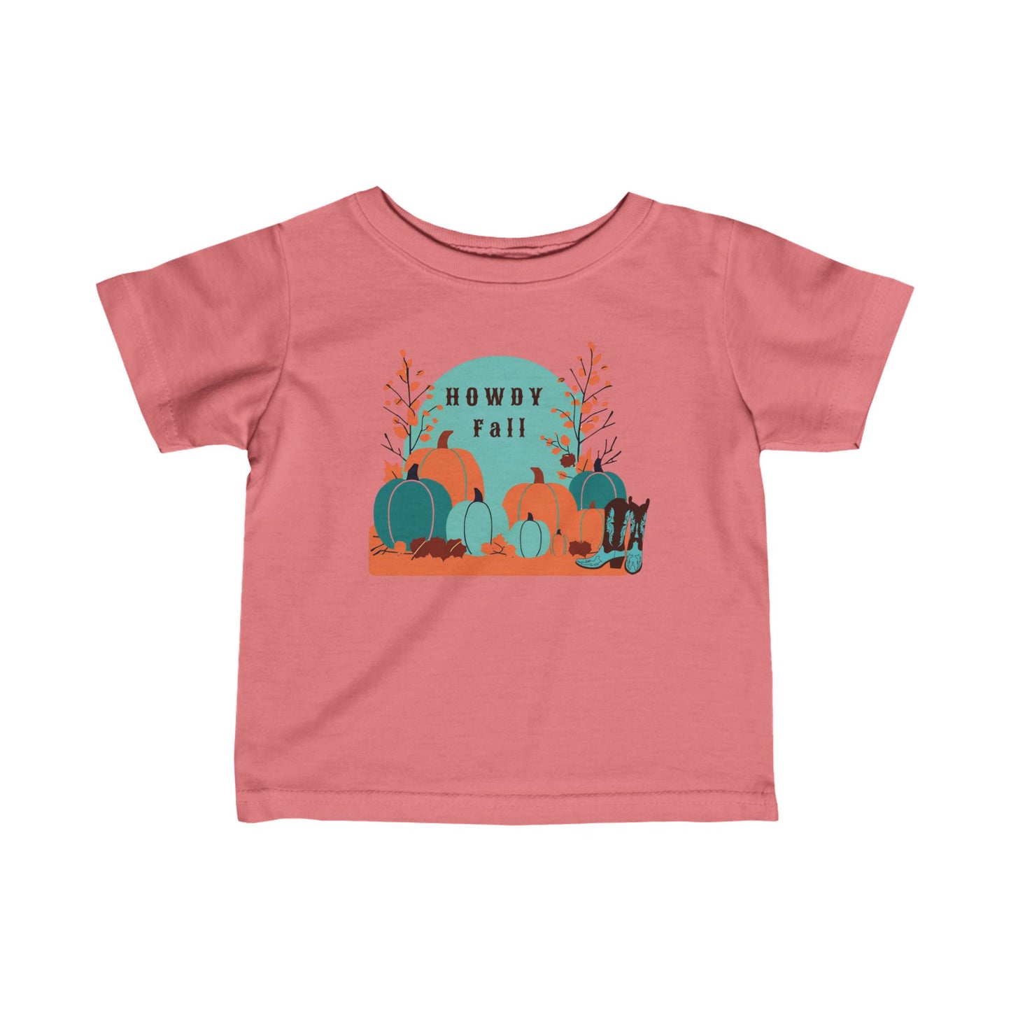 Howdy Fall Western Infant  Tee