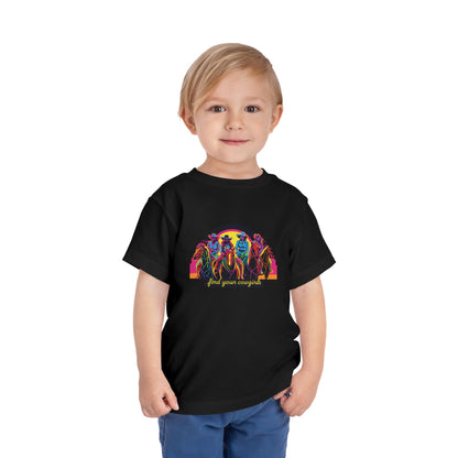 Find Your Cowgirls Toddler Short Sleeve Tee