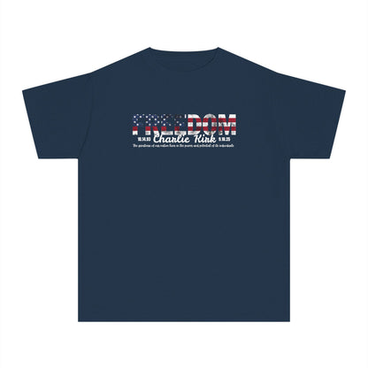 Charlie Kirk Freedom Youth Tee