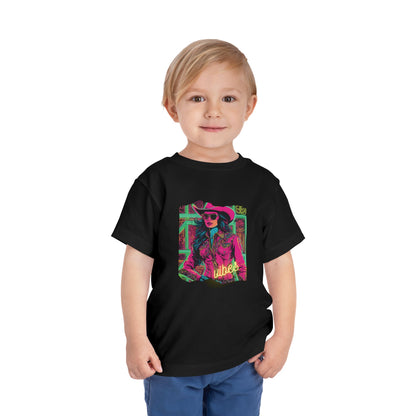 Neon Vibes Toddler Short Sleeve Tee