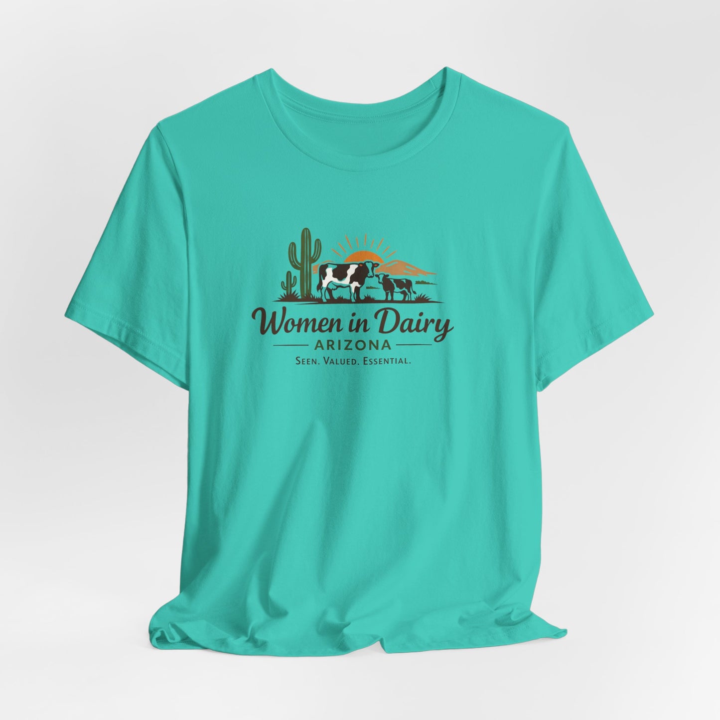 Women in Dairy Arizona T-Shirt Heather