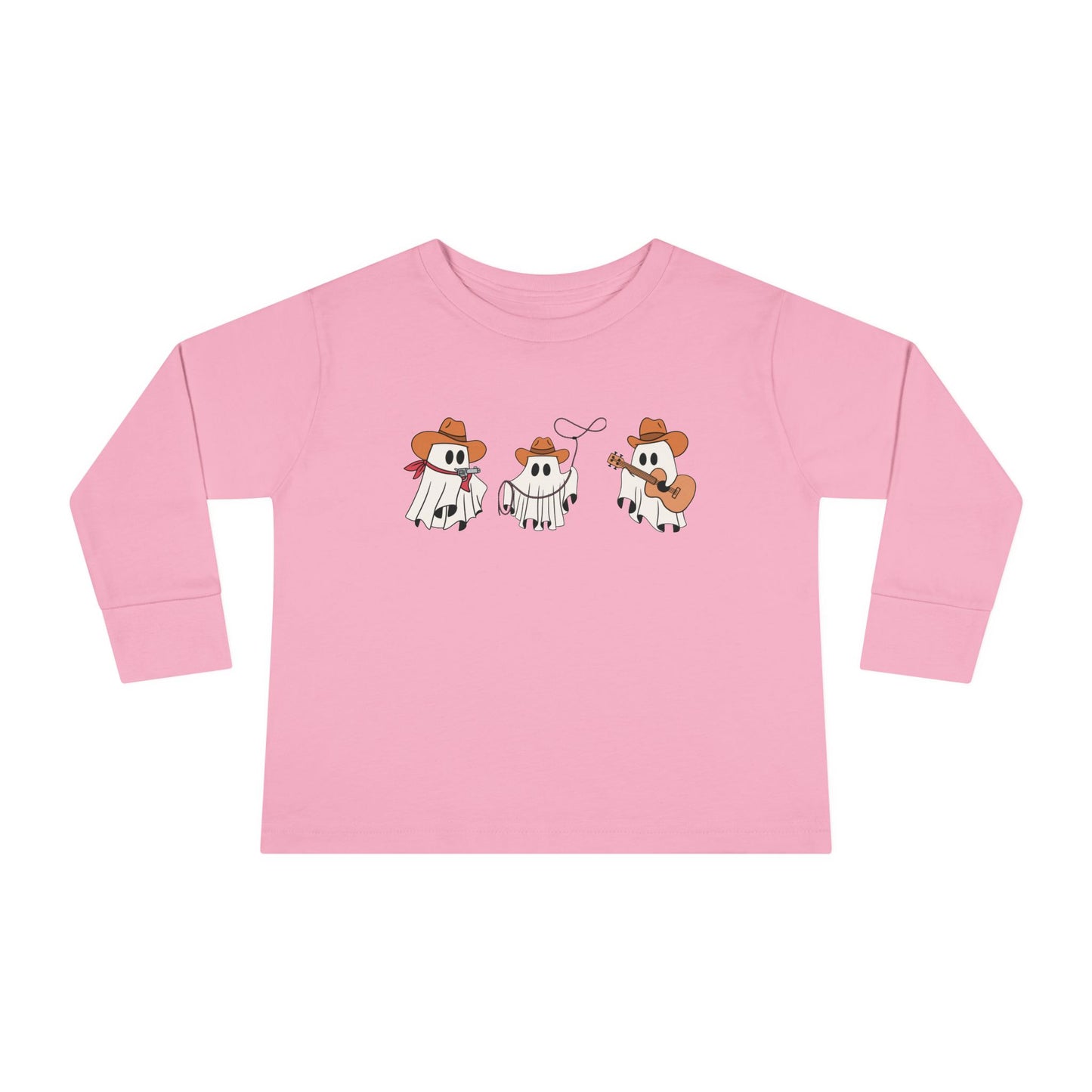 Cowboy Ghost Toddler Long Sleeve Tee