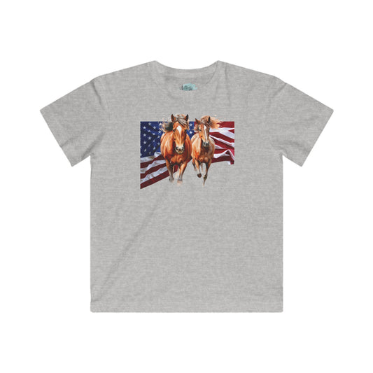 Horses of the Flag Kids Jersey Tee
