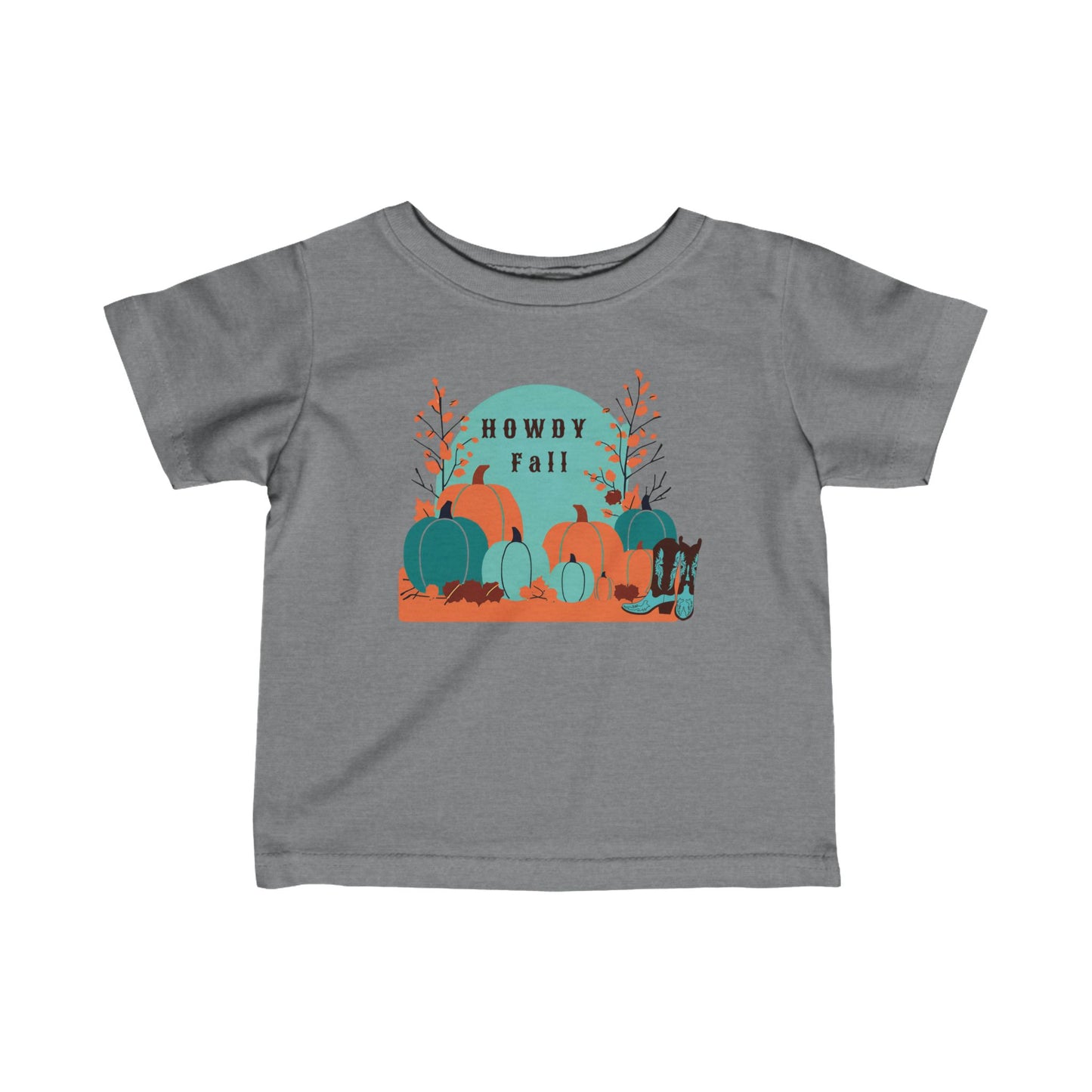 Howdy Fall Western Infant  Tee