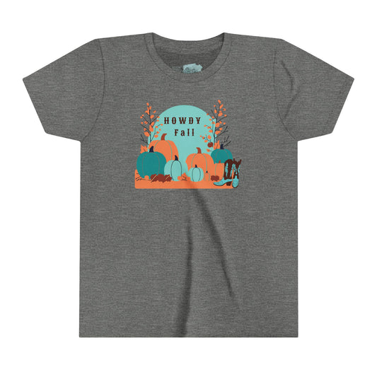 Howdy Fall Western Youth Tee