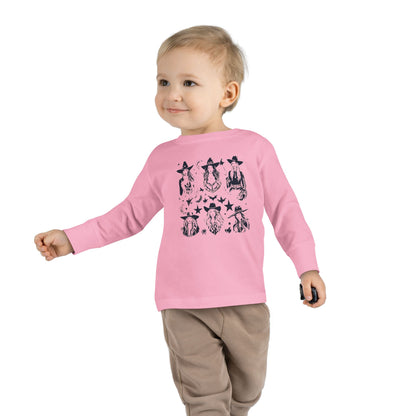 The Girls of Fall Toddler Long Sleeve Tee