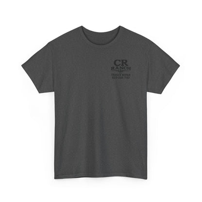CR Ranch Trailer Repair T-Shirt — Logo Tee with Phone Number