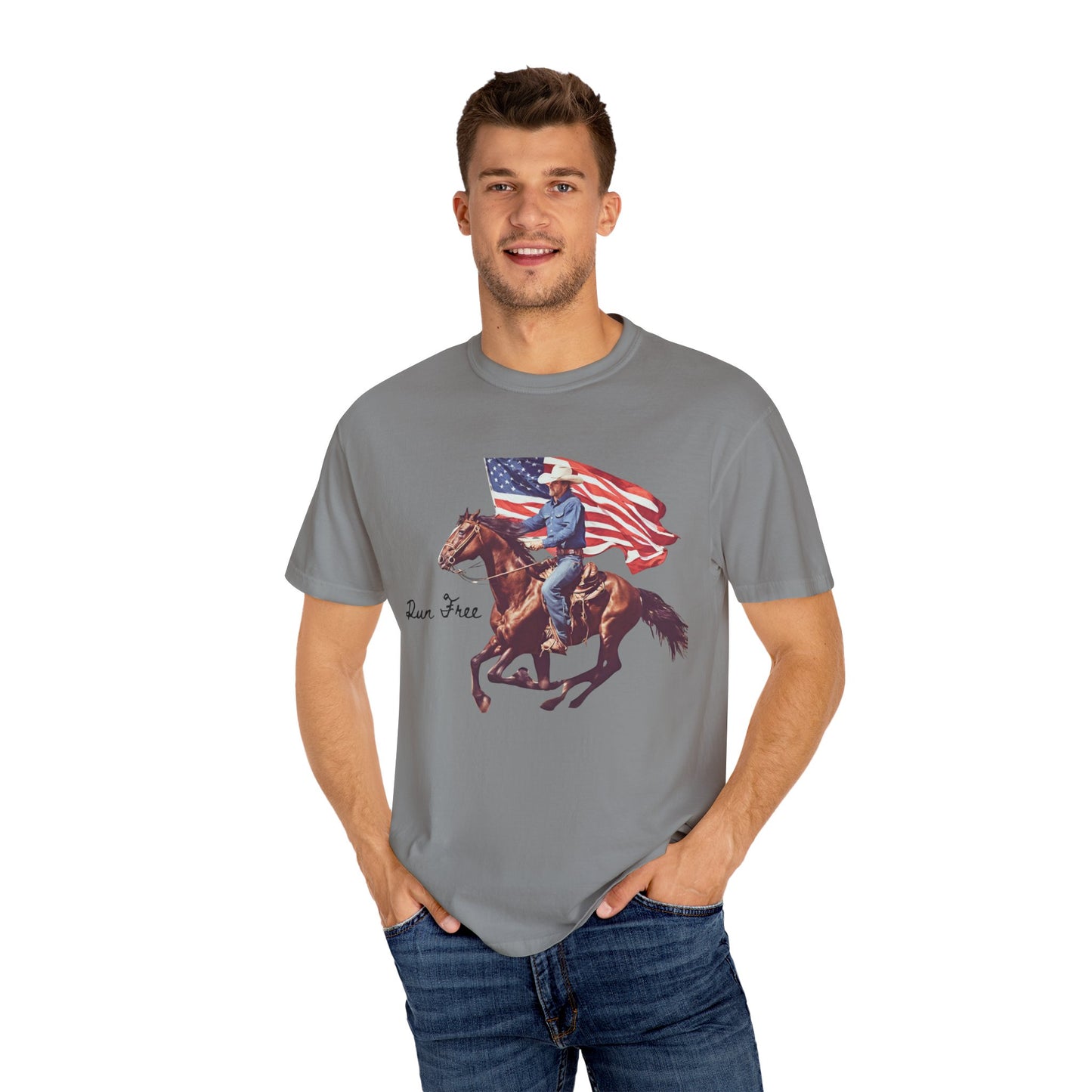 Run Free Cowboy Unisex T-shirt