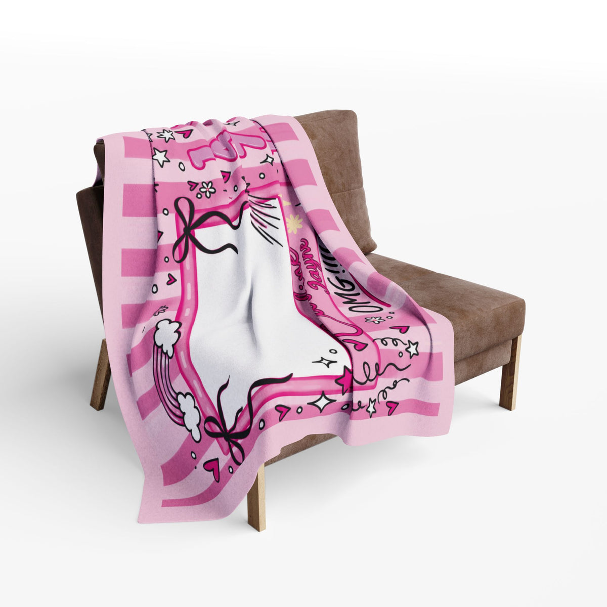 Custom Caroline Arctic Fleece Blanket
