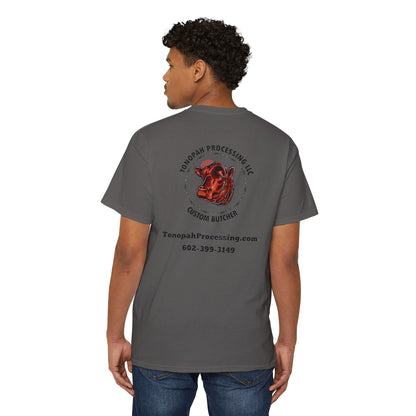 Tonopah Processing Pocket Tee logo back