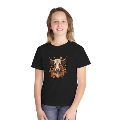 Autumn Beef Cow Youth Tee
