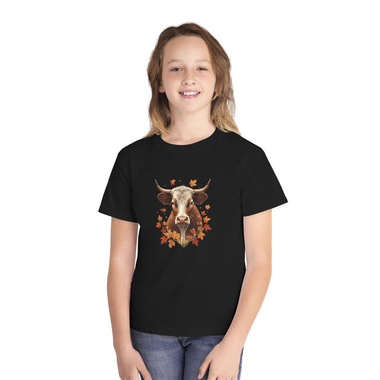 Autumn Beef Cow Youth Tee