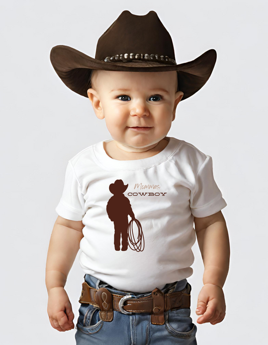 Mommas Cowboy Infant  Tee