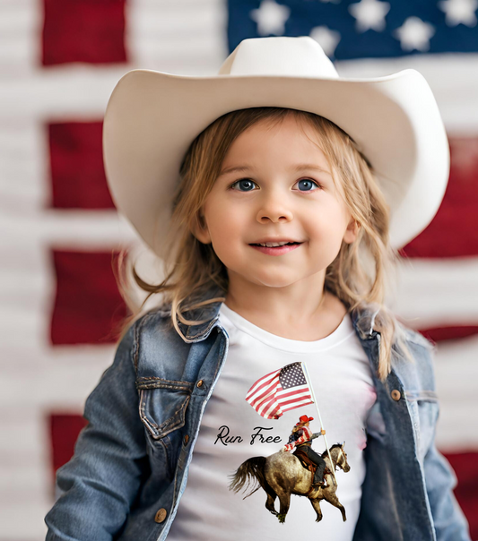 Run Free Toddler Tee